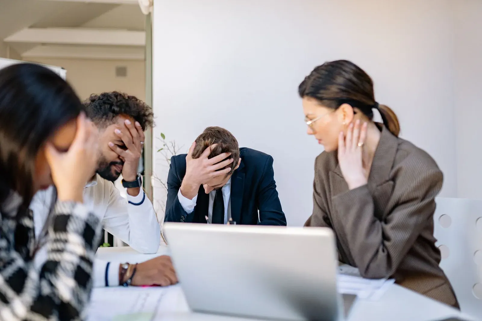 Frustrated team doing manual data entry instead of closing deals